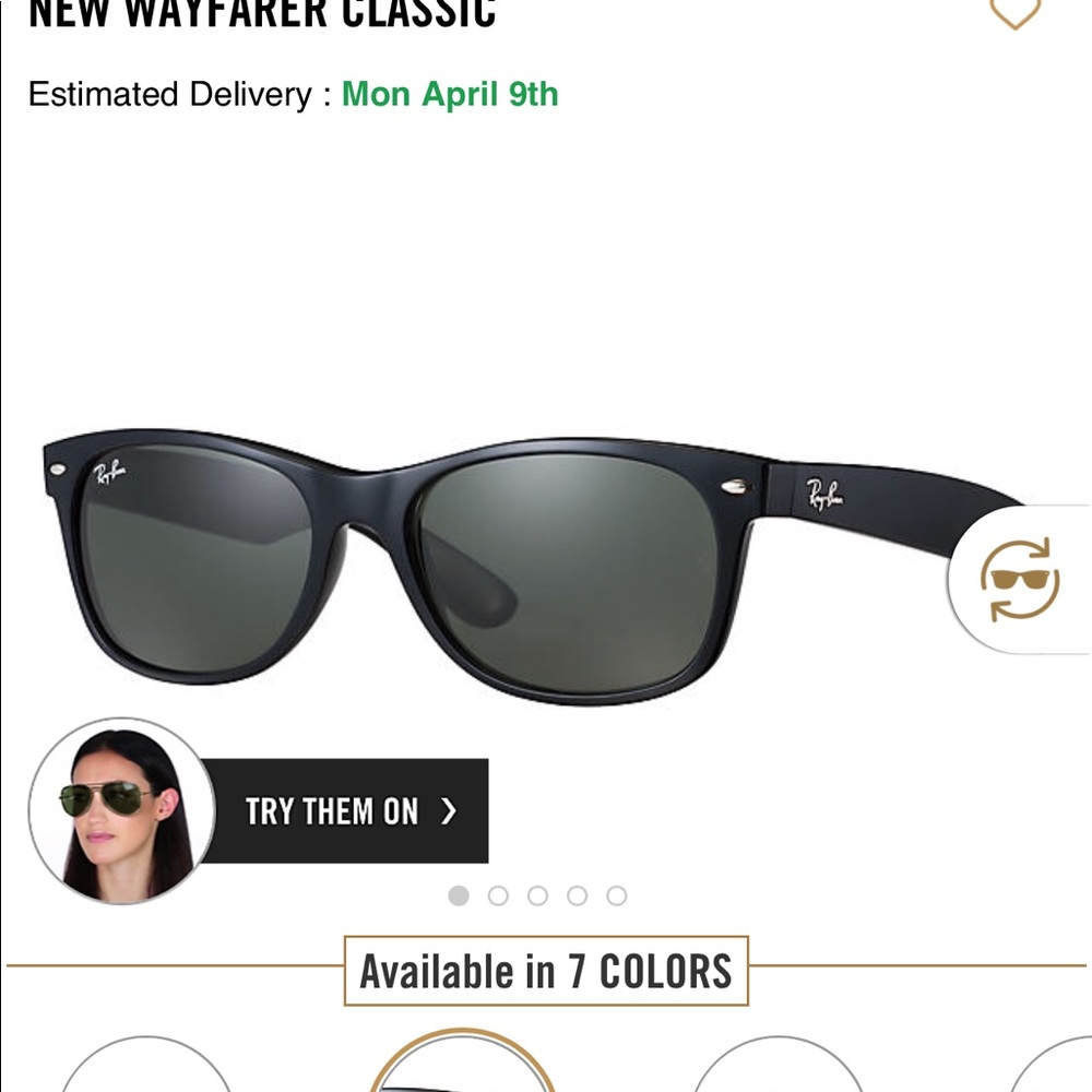 Ray ban wayfarers glossy women’s new style